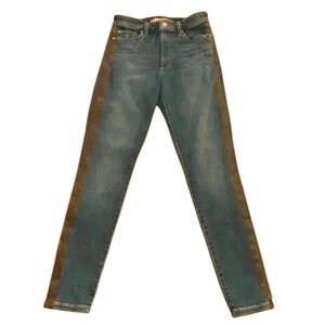 Joe’s Womens Flawless Charlie High rise skinny ankle jeans hip accents detail 29